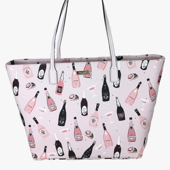 Kate Spade Champagne Margarita tote. NWT. Still have bag. Super cute!! - Picture 4 of 7